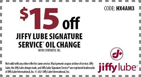 jiffy lube coupon colorado springs